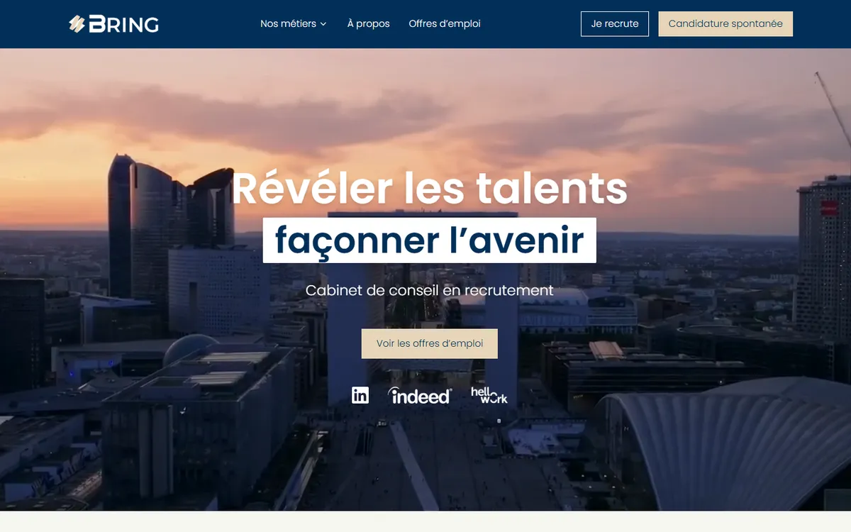 Bring : le site après la refonte